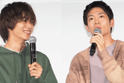 「いちばんすきな花」松下洸平＆神尾楓珠、おちゃめな撮影の様子公開にファンほっこり 画像