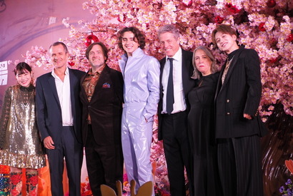 ティモシー・シャラメ初来日で約1200人のファンと寒風吹き飛ばす激熱グリーティング 画像