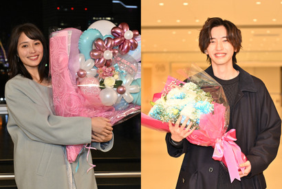 広瀬アリス＆道枝駿佑「マイハル」撮了！「笑顔で終わることができてとてもうれしい」 画像