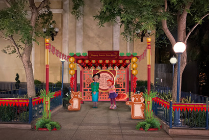 【海外ディズニー】『私ときどきレッサーパンダ』のメイリン＆ミンがアナハイムの旧正月イベント初登場！イメージアート公開 画像