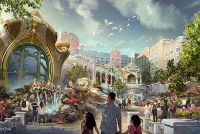 【ディズニー】6月6日開業　東京ディズニーシー・ファンタジースプリングスホテル、客室予約とレストラン受付が2月8日13時スタート 画像