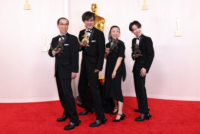 【第96回アカデミー賞】「『ゴジラ-1.0』の強みはチームワーク」アカデミー賞候補の日本3作品レッドカーペットに登場 画像