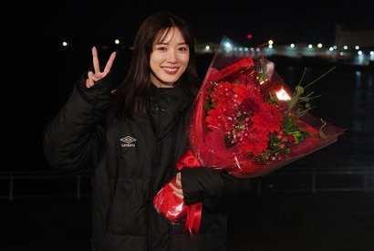 永野芽郁＆山田裕貴がクランクアップ「君が心をくれたから」 画像