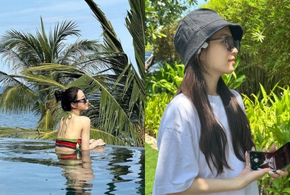 女優パク・ボヨン、水着姿は初めて！ベトナムで撮られた写真に大反響「マジでお人形」【PHOTO】 画像