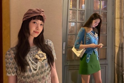 少女時代・ユナ、個性的なファッションも問題なし！パリで撮られた姿に「知的で優雅で愛らしい」の声【PHOTO】 画像