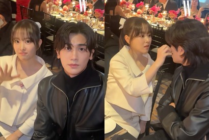 パク・ボヨン、パク・ヒョンシク、熱愛説も納得の仲良しぶり！“胸キュン”スキンシップの瞬間【PHOTO】 画像