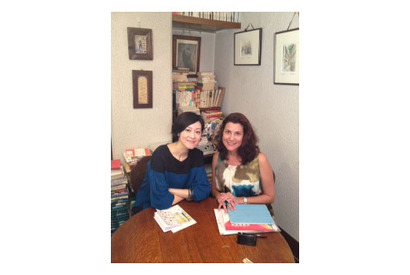 【雅子ブログ】フランス月間2013、ドラさんとの対談 画像