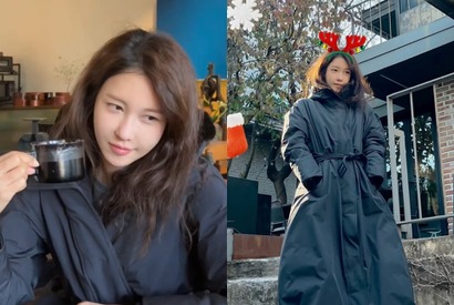 こんなに可愛い46歳いる？女優イ・ジア、お茶目な魅力放つプライベートの姿が“地味に最高”【PHOTO】 画像