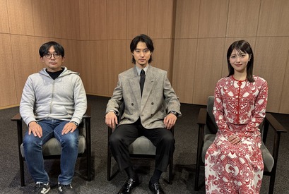 「全然カットがかからなくて!」山崎賢人×浜辺美波×花沢健吾『アンダーニンジャ』鼎談ムービー公開 画像