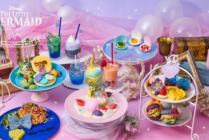 『リトル・マーメイド』アリエル、フランダー＆セバスチャンと海のティーパーティー♪ 新生「OH MY CAFE」リニューアルオープン 画像