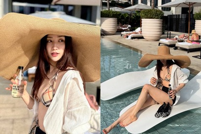 バンコクを訪れた『トンイ』女優パク・ハソン、大胆なビキニ姿で健康美を披露！【PHOTO】 画像