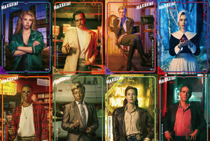 『MaXXXine マキシーン』ミア・ゴス、リリー・コリンズ、ケヴィン・ベーコンほかキャラポス一挙解禁 画像