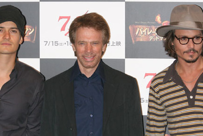 『パイレーツ・オブ・カリビアン／デッドマンズ・チェスト』ジョニー・デップ、オーランド・ブルーム、ジェリー・ブラッカイマー来日記者会見 画像