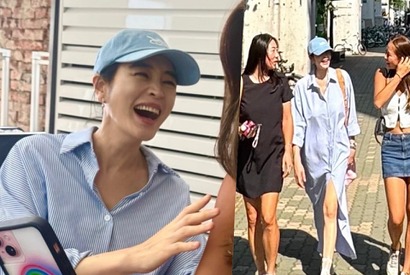 キム・ヘス、54歳とは思えぬプロポーション…豪快に笑う日常の一コマに“ほっこり”【PHOTO】 画像