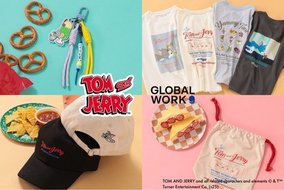 「トムとジェリー」デザインコレクション予約開始　Tシャツや雑貨など全6型 画像