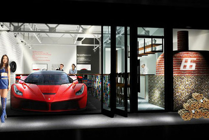 フェラーリやアルファロメオなど高級スーパーカーとのコラボレーションバル誕生 画像