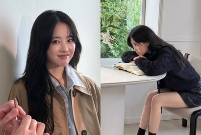 童顔女優パク・ボヨン、大学生さながらのフレッシュさ！大人可愛い秋コーデを披露【PHOTO】 画像