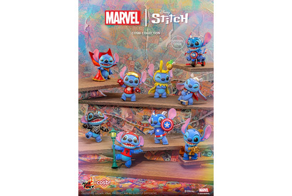 スティッチがマーベルのスーパーヒーローに！「マーベル｜スティッチ」グッズ登場 画像