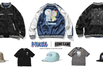 大判刺繍のジャケットやキャップが登場「ドラえもん」アパレルコレクション発売中 画像
