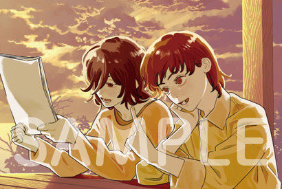 『ルックバック』Blu-ray＆DVDメーカー特典、藤本タツキ描きおろしイラスト公開 画像