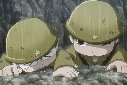 映画『ペリリュー』楽園が、地獄になる―田丸（CV:板垣李光人）と吉敷（CV:中村倫也）の友情を収めた場面写真 画像