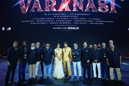 『ＲＲＲ』S.S.ラージャマウリ監督最新作『VARANASI』2027年公開決定！「鳥肌モノ！」「これはぶっ飛ぶ映像」 画像