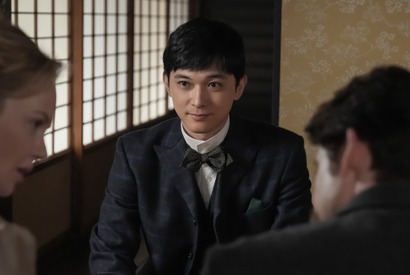 「ばけばけ」第63回あらすじ・場面写真　ヘブンがイライザを案内している所に錦織も合流し、3人はお茶会をすることに…12月24日放送 画像