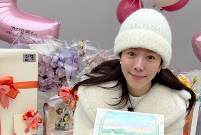 『イ・サン』女優ハン・ジミンがデビュー23周年！祝福に囲まれた近況【PHOTO】 画像