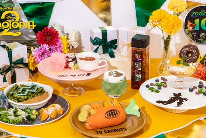 『ズートピア』公開10周年！ 新メニュー＆グッズが登場「OH MY CAFE」3月6日から