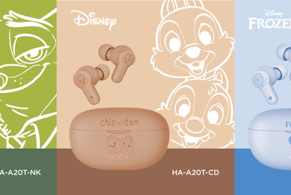 ディズニーストアとVictor共同、完全ワイヤレスイヤホンに“ズートピアのニック”＆“アナとエルサ”ら3モデル登場 画像
