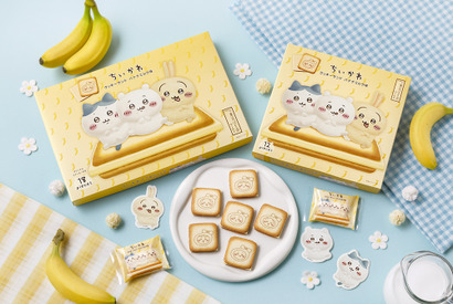 「ちいかわ」×「東京ばな奈」コラボ第2弾！クッキーサンド＆トートバッグセット登場
