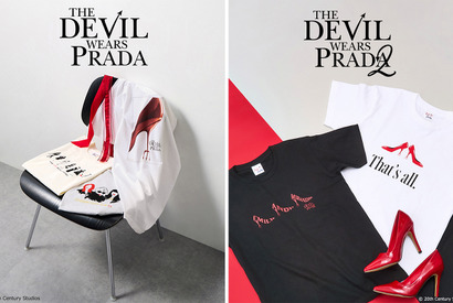 赤いハイヒールのTシャツも『プラダを着た悪魔』＆『プラダを着た悪魔2』限定アパレルがPLAZAに登場