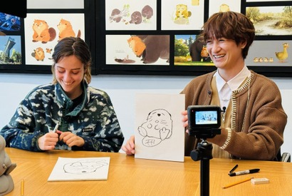 宮田俊哉がピクサー・スタジオ訪問「スタジオというよりひとつの街みたい！」『私がビーバーになる時』本編映像も解禁 画像