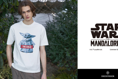 『スター・ウォーズ』グローグーをモチーフにしたTシャツ、予約開始「DRESSTERIOR」