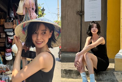 『梨泰院クラス』女優クォン・ナラの“のんびりした”近況。8頭身の完璧なプロポーションは健在だった！【PHOTO】 画像