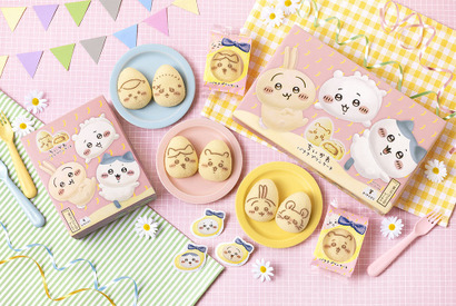 「ちいかわ」×「東京ばな奈」が東京駅グランスタ東京に期間限定で登場！クッキーサンド＆バナナプリンケーキほか販売 画像