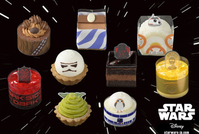 グローグーの“おひとりさまサイズ”チョコケーキ、ヨーダ＆ダース・ベイダーのプチケーキも登場！『スター・ウォーズ』スイーツが5月11日発売　 画像