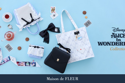 フリルやリボンがたくさん『ふしぎの国のアリス』心ときめくコレクション発売「Maison de FLEUR」 画像