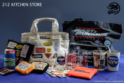 『ワイルド・スピード』ロゴやナンバープレートをデザインしたコレクションが212 KITCHEN STOREに登場 画像