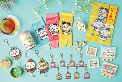 「ちいかわもぐもぐ本舗 小樽店」オープン！ シマエナガ＆レトロファッションのぬいぐるみ発売 画像