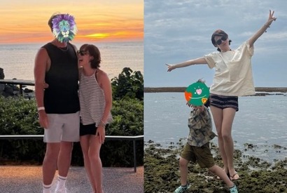 ヒョンビン＆ソン・イェジン夫妻、3歳の息子と“沖縄”にいた…！ファン大興奮の極秘旅行 画像