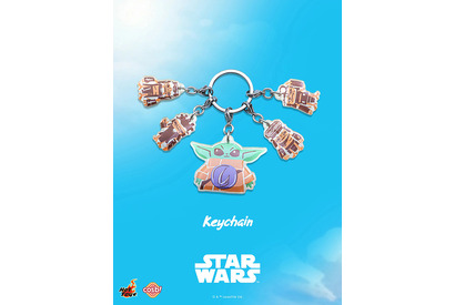 グローグー＆アンゼラ人のアクリルキーチェーン発売『スター・ウォーズ／マンダロリアン・アンド・グローグー』 画像