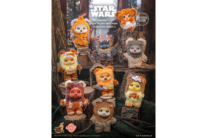 コスビ・ぬいぐるみキーチェーン『スター・ウォーズ／イウォーク物語』トレーディング・シリーズ2が8月発売 画像