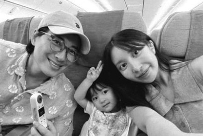 推しだった韓国スターと結婚した彩音さん、大きくなったお腹とともに日本へ“夏休み旅行”【写真】 画像