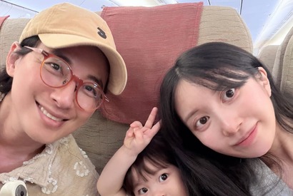 推しだった韓国スターと結婚した彩音さん、北海道マタニティ旅行から無事帰還！長女の成長に喜びも【写真】 画像