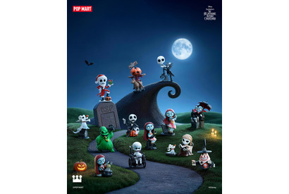 『ナイトメアー・ビフォア・クリスマス』がPOP MARTフィギュアに！全12種＋シークレット1種 画像
