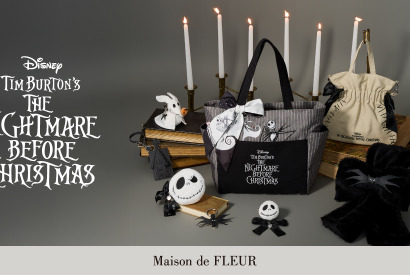 「ナイトメアー・ビフォア・クリスマス」Maison de FLEURに登場、ジャックやゼロをイメージした全9型 画像