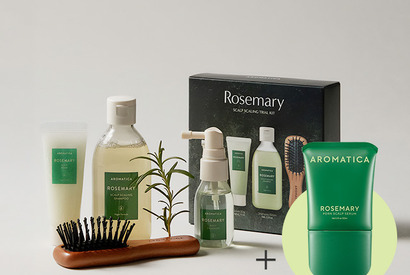 美容大国・韓国発の本格スカルプケアを体験！「AROMATICA」のスカルプケア5点セット付きプランを先着400名限定で販売 画像