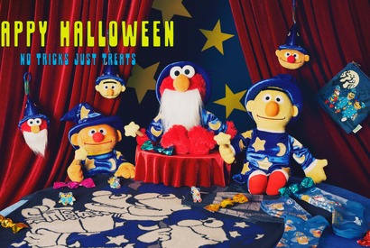 エルモたちが魔法使いに！ ハロウィン仮装姿をモチーフにしたコレクションが新登場「セサミストリートマーケット」 画像