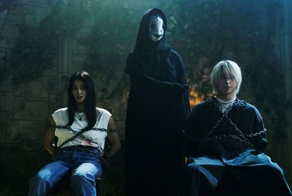 土屋太鳳“輪花”と佐久間大介“吐夢”、そして“執行人”…デスゲームに巻き込まれる『マッチング TRUE LOVE』場面写真 画像